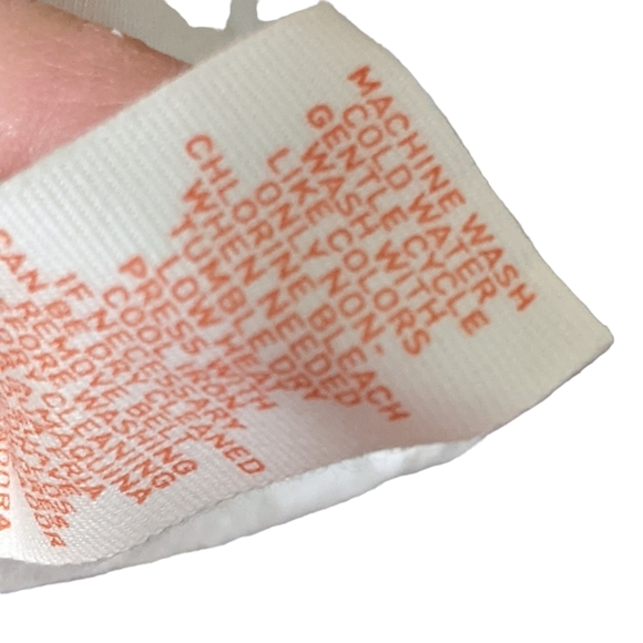 Polo Jeans Ralph Lauren cream colored wrapped draped goddess top blouse … - Picture 7 of 10